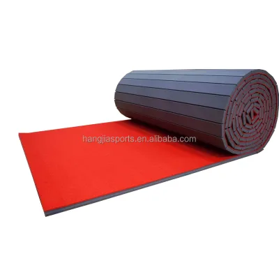 Artistic Gymnastics Floor Approved Tumble Spring Floor 14x14m Customization Size Accept Gymnastic Equipment Sale.