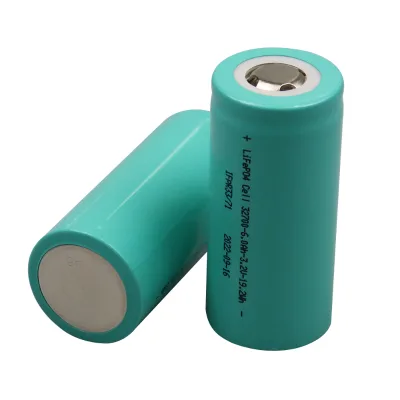 2200Cycles 3C Ebike EV IFR Cylindrical Rechargeable Battery Cell 32700 3.2V 6000mah Lifepo4 Cylindrical Lithium Ion Batteries