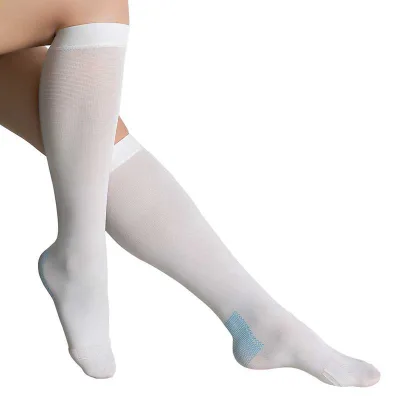 OEM Factory Direct Supply Anti Embolism Stockings Toe Compression Sock Custom Logo Socks 10-20 Mmhg