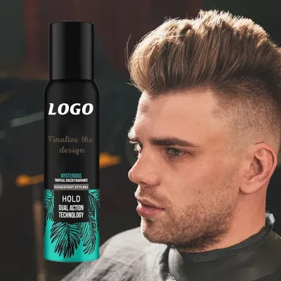 Custom Flexible Hold Spray Alcohol-Free Hair Spray Adds Volume Firm Hold Hairspray for Fine Hair