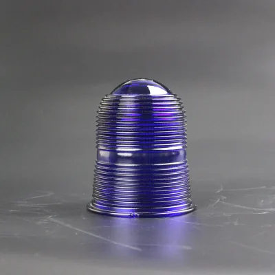Factory Customized Size Blue Glass Lampshade for Indoor Outdoor Lights Wall Sconces