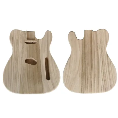 Unfinished Handcrafted Guitar Body Electric Guitar Body Guitar Barrel Replacement Parts for DIY