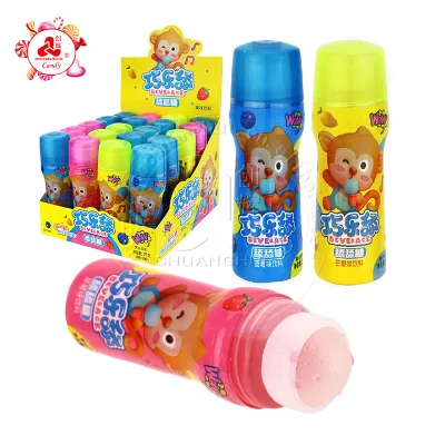 50ML Fruit Flavor Liquid Candy Roll Licking Ball Candy