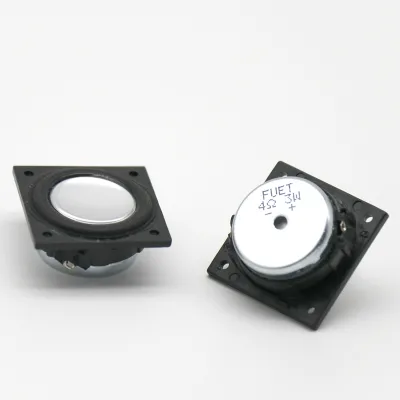 28*28 MM Full Range Multimedia Bass Speaker 4 Ohm 3 Watt Foam Edge Loud Speaker for Advertising Machine