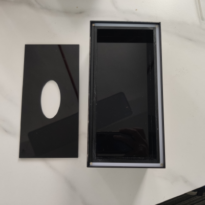 Covert Surveillance Device with Light-Blocking Material, Lightweight and Portable Tissue Box for Personal Security Protection