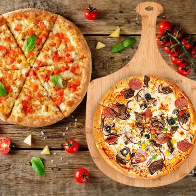 Cross-border Pine Wood Pizza Peel Kitchen Fruit Cutting Board Chopping Board Pizza Bread Baking Tray Fruit Cheese Serving