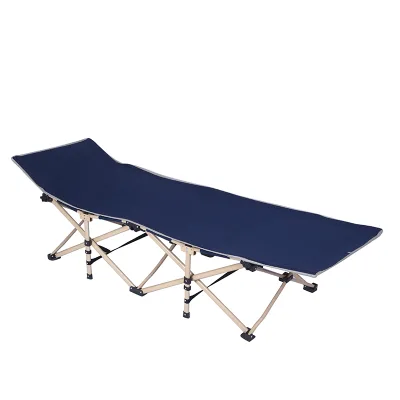 Custom Color Portable Camping Bed Aluminum Frame Folding Beach Sun Beds for Outdoor