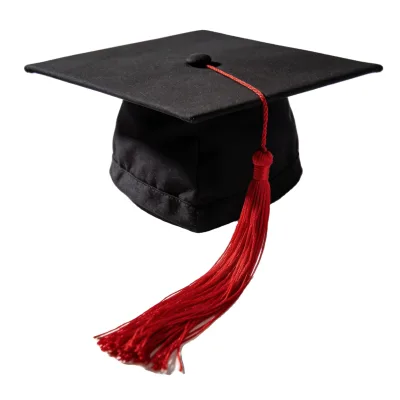 Custom Polyester Graduation Cap Factory Wholesale Price Adult Academic Cap for High School College Ceremonies School Clothes