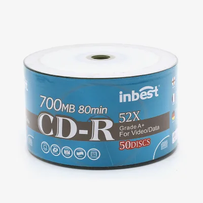 Factory Wholesale Original Blank cd  Blank cd R 52X