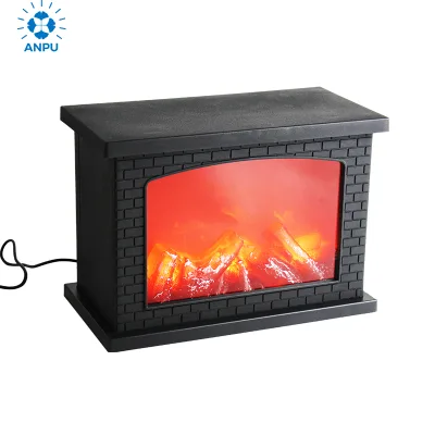 American LED Fireplace Lamp Industrial Style Flame Lamp Decoration Christmas Scene Decoration Decoration