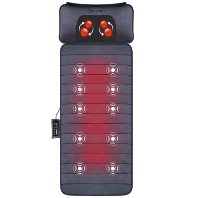 Full Body Heating Massage Pad With Movable Shiatsu Neck Massage Pillow