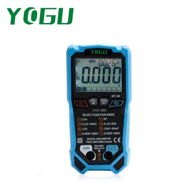 For Auto Range Handheld Waterproof Dustproof Digital Multimeter with for Flashlight Industrial Use