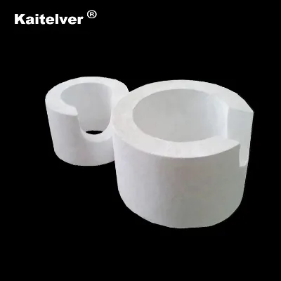 Aluminosilicate Ceramic Fiber Insulating Foundry Hot Top Plate Ring for Direct Chill Casting