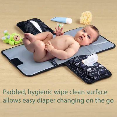 Hot-selling Portable Cotton Baby Changing Pad Multifunctional Foldable Waterproof Diaper Changing Station Maternity