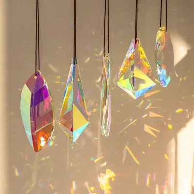 K9 Crystal Sun Catchers Window Hanger Sun Catcher Pendant Ornament Crystal Balls for Window Crystal Wind Chime