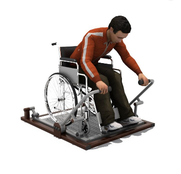 Factory Wholesale New Products Disabled Outdoor Playground Equipment Street Fitness Equipment for Adults