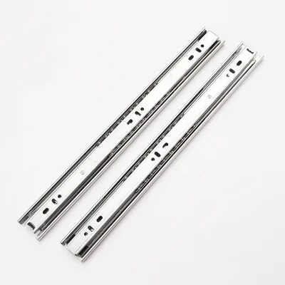 Factory Invisible Concealed Full Extension Drawer Slide Kitchen Keyboard Tray Tablet Box Soft Close Telescopic Drawer Slide Rail