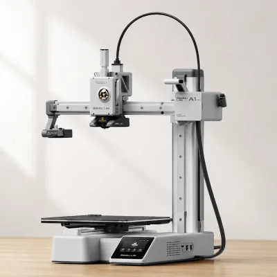 Bambu Lab A1 Mini 3D Printer 180x180x180mm High Speed 500mm/s Auto Calibration Multi Color with AMS Lite Support FDM Printer