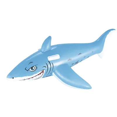 Inflatable Swimming Float Rideable Toys Shark Swimming Pool Toys for Adults