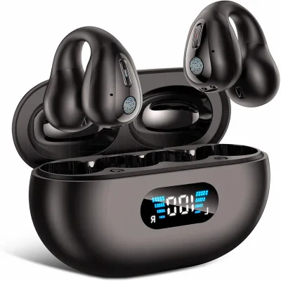 ANC Wireless Earbuds LED Screen In-Ear Gaming Headphones Noise Cancelling TWS AAC for Compatible Waterproof M90 Tr