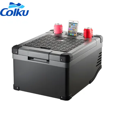 Special Design 38L Metal Material 12V/24V DC Compressor Portable Truck Refrigerator Freezer for Driver Camper RV SUV Car