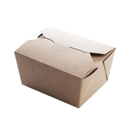 Wholesale Biodegradable Eco-Friendly Disposable Lunch Paper Box For Salad