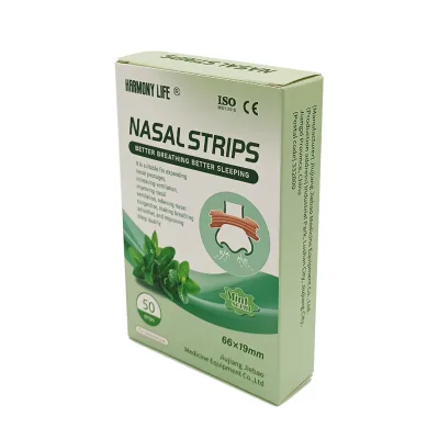 Wholesale Breathable Skin Tone Nasal Strips Mint Aromatherapy Lavender Scent Healthcare Supply for Health Care