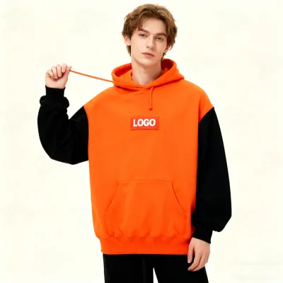 Heavyweight 260gsm Brushed Fleece Hoodie with Kangaroo Pocket, Unisex Winter Wear