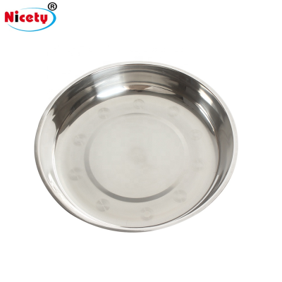Nicety Kitchen India Price 201 Hammered Stainless Steel Plates Dishes Camping Dish Set