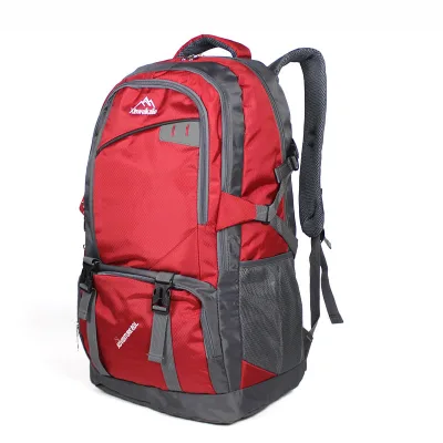 Large Capacity Outdoor Waterproof Oxford Cloth Backpack for Men Women Long-Distance Travel Bag Polyester for Computer Storage