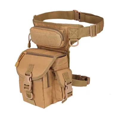 Low MOQ in Stock  Factory Custom Multicolor 5L Hunting Hiking Out Bag  800D Polyester Gym Men's Tactical Waist Pack