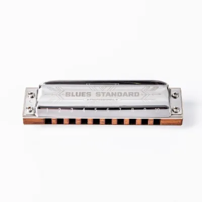 Easttop PRO10 10hole Blues Standard New Design Wooden Comb Harmonica for Sale