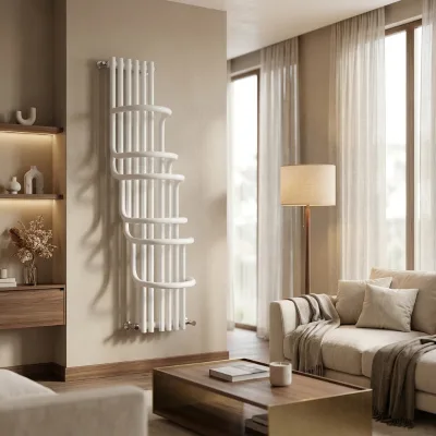 Modern Ladder Style Towel Radiator CE Approved Custom Color Energy Saving Wall Mount Towel Heater for European Bathroom