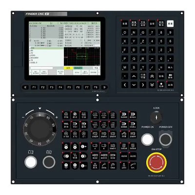 High End Turning and Milling Cnc Router Controller 3 Axis 5 Axis Linkage Cnc Control System
