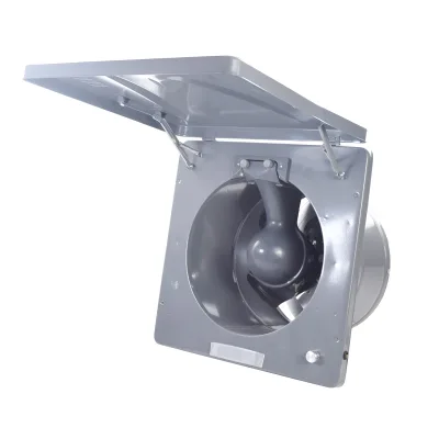 Flip Exhaust Fan 10 Inch 220V Kitchen Exhaust Low Noise Copper Motor Ventilation Fan