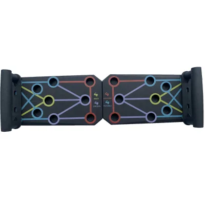 2024 Yiwu Factory New Product Equipment Push up Training Board Foldable Push up Rack Board for Body Exercise