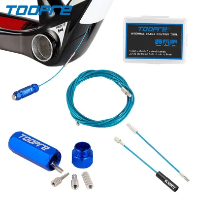 TOOPRE Internal Cable Routing Kit Bicycle Frames Shift Brake Inner Cable Hydraulic Quick Traction Magnet Guide Bike