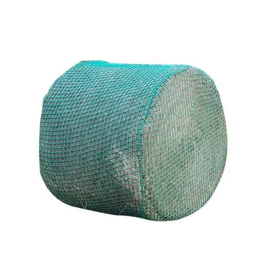 5*5ft Round Bale Wrap Durable Knotless Slow Feeder Hay Nets with Cutting Service for Horses Goats and Livestock