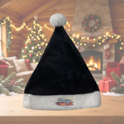 Embroidered Logo Mini Christmas Hats Unisex Hat Party Christmas Christmas Hats