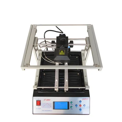 Easy to Use T-890 Infrared Desoldering Station LCD Interface at a Glance Easy to Handle All Kinds of Components Desoldering