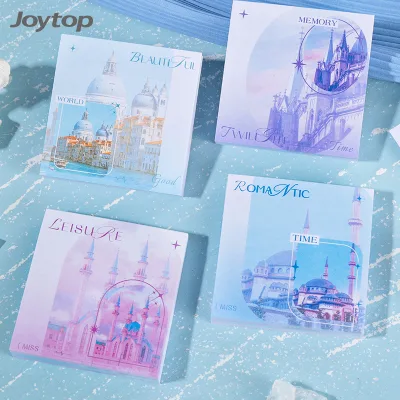 Joytop Wholesale Custom Dream Corner Waterproof Loose Leaf Cute Memo Pad Student Office Daily Planner Stationery