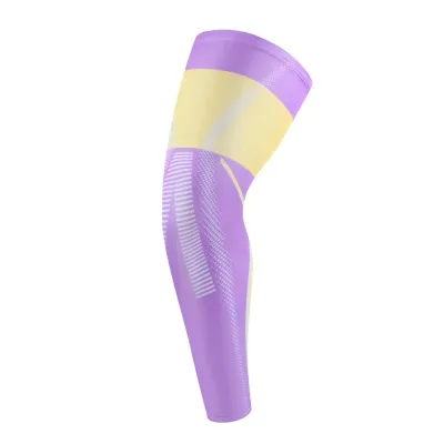 Full Leg Sleeves Long Compression Sleeve Knee Sleeves Protect Leg for Man Women Basketball Arthritis Cycling Volleyball Sport