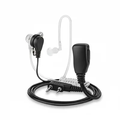 Walkie Talkie Headset Baofeng air Acoustic Tube Earpiece Mic Two Way Radio Earphone Accessories