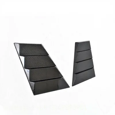 G Class W463 Carbon Fiber B Style Hood Side Vent Sticker Cover G350 G500 G55 G63 G65 Fender Hood Add-on Vents