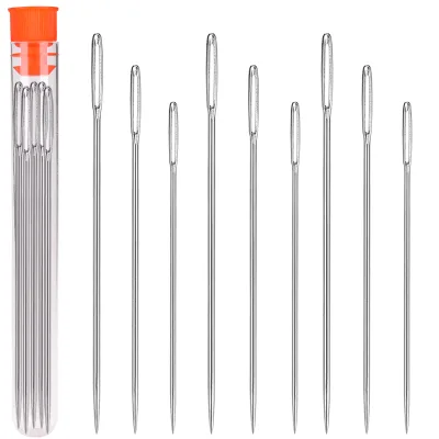 Professional Embroidery Hand Sewing Needle Stainless Steel Sewing Needles Hand Cross Stitching Needles