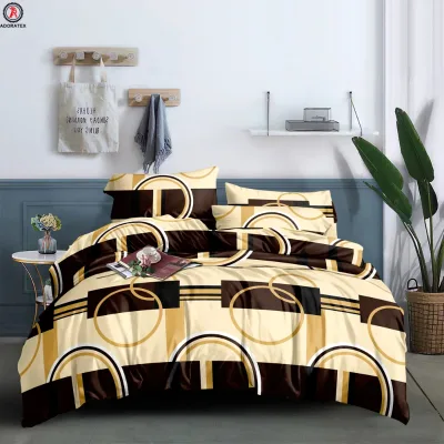 Trustworthy Export Standard 100% Polyester Bed Linen Set 1 Sheet 2 Pillowcases, Mixed Size Support