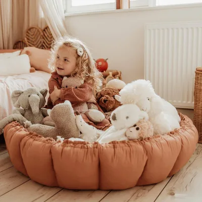 Child Activity Gym Soft Cotton Floor Pad Washable Baby Play Gym Mat Educational Pad Nest Baby Activity Center New Born Gift