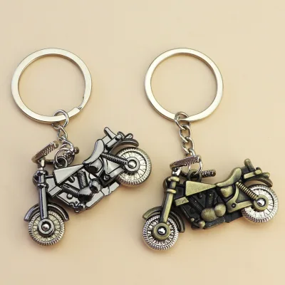 Simulation Cool Helmet Motorcycle Set Keychain Metal Helmet Keychain Pendant Motorcycle Keychain
