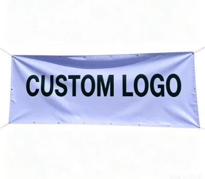 Digital Printing Wholesale Exquisite Vinyl High ResolutionBanner Anti-UV Durable Custom Size and Quantity with Many Grommet
