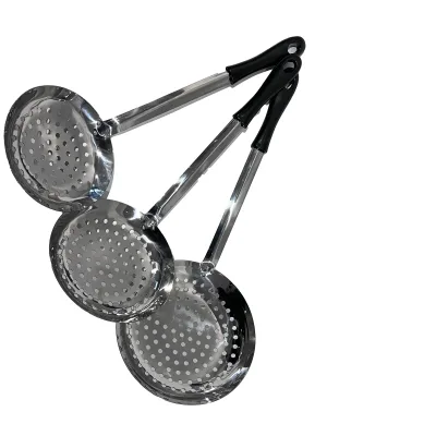 Yuehua Stainless Steel Electric Wood Leak Spoon, Durable, Versatile Kitchen Leak Spoon